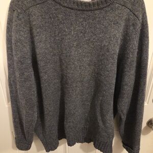 Men's Classic Gray Crewneck Sweater